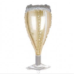 Balon folie Cheers Champagne, 39x100 cm, auto etansabil
