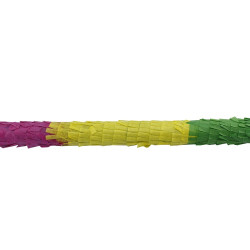 Bat pentru pinata, inaltime 50 cm, diametru 2 cm, multicolor
