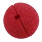 Nas Clown din burete, dimensiuni 5x5 cm, rosu