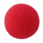 Nas Clown din burete, dimensiuni 5x5 cm, rosu