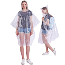 Pelerina de ploaie, marime universala adulti, impermeabila, transparenta