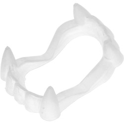 Dinti de vampir fosforescenti, pentru copii, efect horror Halloween