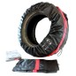 Husa pentru cauciucuri auto 13-18 inch, impermeabila, maner, set 4 bucati Husa pentru cauciucuri auto 13-18 inch, impermeabila, maner, set 4 bucati
