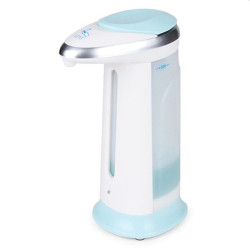 Dozator cu senzor pentru sapun lichid, rezervor 400 ml, iluminat LED, baterii