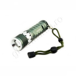 Lanterna militara cu LED si zoom rotativ