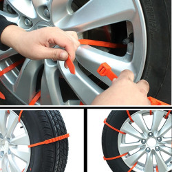 Fasete antiderapante universale pentru anvelope, 93 cm, set 10 bucati