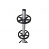 Suport metalic roti auto, 4 anvelope maxim 100 kg, 107 cm, separatoare