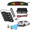 Kit senzori parcare, display LED, 4 receptori, avertizare sonora