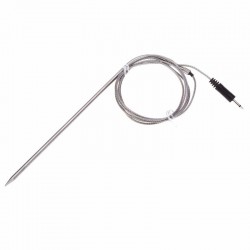 Termometru digital cu sonda pentru carne, Wireless, display LCD, LED, 8 butoane