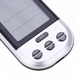 Termometru digital cu sonda pentru carne, Wireless, display LCD, LED, 8 butoane