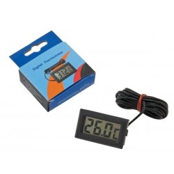 Termometru electronic cu sonda, ecran LCD, lungime fir 100 cm, picioruse