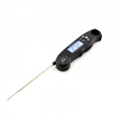 Termometru digital cu sonda pentru alimente, IP67, LCD, magnet, bucatarie, negru