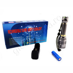 Lanterna profesionala super bright cu led CREE si acumulator