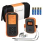 Termometru digital Wireless cu sonda, ecran LCD iluminat, cronometru, Rii