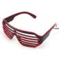 Ochelari Shutter luminosi cu fir El Wire, 3 moduri iluminare, invertor baterii Ochelari Shutter luminosi cu fir El Wire, 3 moduri iluminare, invertor baterii