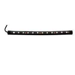 Lumina ambientala auto LED RGB, 4 benzi autoadezive, 6W, 4 moduri, telecomanda