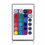 Lumina ambientala auto LED RGB, 4 benzi autoadezive, 6W, 4 moduri, telecomanda