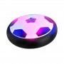 Minge de fotbal tip disc, iluminata in 3 culori, 18 cm, margine spuma