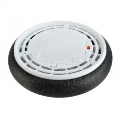 Minge de fotbal tip disc, iluminata in 3 culori, 18 cm, margine spuma