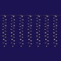 Perdea de lumini 300 LED-uri, 15 ghirlande, telecomanda, latime 3m Perdea de lumini 300 LED-uri, 15 ghirlande, telecomanda, latime 3m