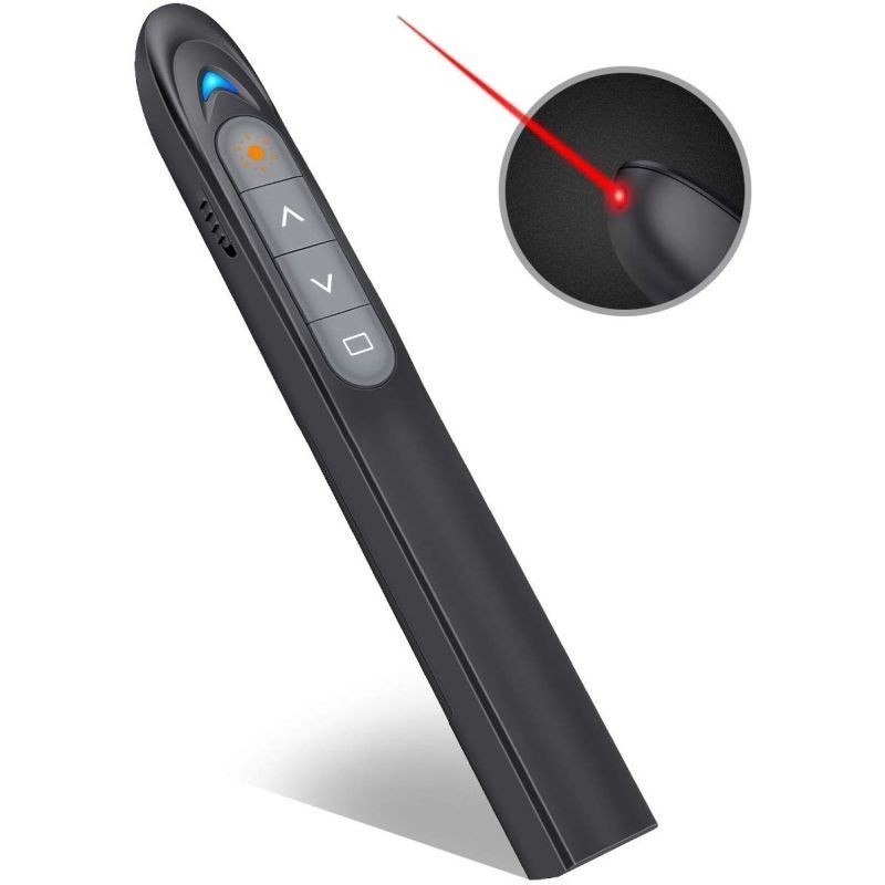 Presenter Wireless, laser pointer receiver USB, Android iOS Windows, 100 m, 650 nm