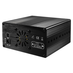 Proiector laser profesional cu 48 efecte luminoase, RGB, senzor sunet, telecomanda, interior