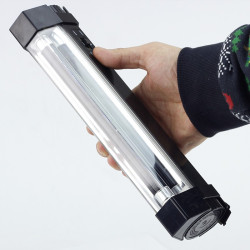 Detector de valuta, lampa UV portabila 6W, functie lanterna