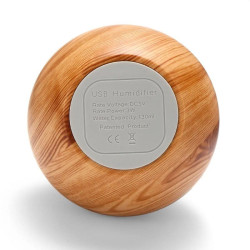 Difuzor aromaterapie, 130 ml, iluminat LED 7 culori, reincarcabil USB