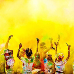 Pudra Neon UV Holi pachet 100 grame