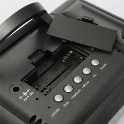 Ceas cu afisaj color LCD 3.7 inch, proiector ora, higrometru, termometru, Resigilat