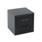 Ceas digital LED cu termometru si senzor de sunet, forma cubica Ceas digital LED cu termometru si senzor de sunet, forma cubica