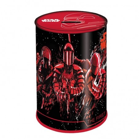 Pusculita Star Wars, rotunda, metal, inchidere sigura cu lacat, 13 cm