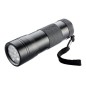 Lanterna UV 12 LED-uri 385nm, protectie IP54, material aluminiu, negru