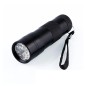 Lanterna UV 12 LED-uri 385nm, protectie IP54, material aluminiu, negru Lanterna UV 12 LED-uri 385nm, protectie IP54, material aluminiu, negru
