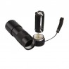 Lanterna UV 12 LED-uri 385nm, protectie IP54, material aluminiu, negru