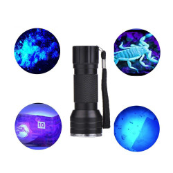 Lanterna UV 21 leduri 380 nm