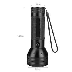 Lanterna 51 LED-uri UV 380 nm