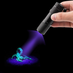 Lanterna profesionala UV 365 nm 9 LED-uri