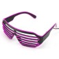 Ochelari Shutter luminosi cu fir El Wire, 3 moduri iluminare, invertor baterii Ochelari Shutter luminosi cu fir El Wire, 3 moduri iluminare, invertor baterii
