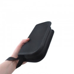 Trusa pentru reparat ceasuri, 13 piese, surubelnite, penseta, cheie, husa