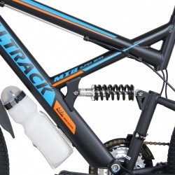 Bicicleta MalTrack Target, cadru otel, 26 inch, 18 viteze, amortizoare  mountain bike