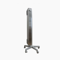 Lampa bactericida UVC sterilizare aer 2x55W, stativ mobil, flux 199 mc/h