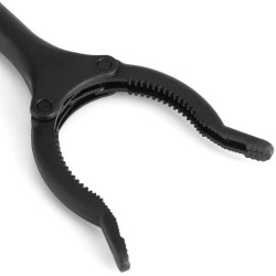 Cleste pentru colectarea deseurilor, cap rotativ, lungime 80 cm, negru