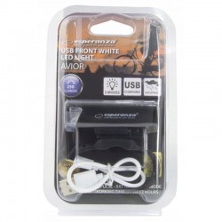 Lanterna bicicleta LED XPE, 250 lm, acumulator reincarcabil USB, 3 moduri iluminare
