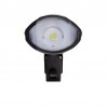 Lanterna LED cu sonerie bicicleta, 100 lm, fixare ghidon, 3 moduri iluminare, rezistenta apa