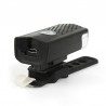 Lanterna bicicleta LED XPE, 250 lm, acumulator reincarcabil USB, 3 moduri iluminare