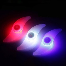 Lumina LED spite bicicleta, multicolor, 3 moduri iluminare, impermeabil