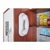 Bucatarie din lemn pentru copii, aragaz, cuptor cu microunde, chiuveta, 80x80.5 cm