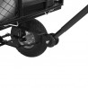 Carucior rabatabil pentru gradina, sarcina 600 kg, maner reglabil, husa 250 l