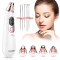 Aparat facial cu vacuum, pentru acnee, puncte negre, reincarcabil USB, 4 sonde, 3 trepte de putere Aparat facial cu vacuum, pentru acnee, puncte negre, reincarcabil USB, 4 sonde, 3 trepte de putere